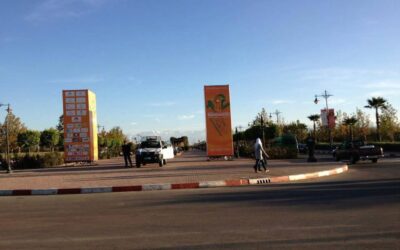 Transport de matériel événementiel vers Marrakech 